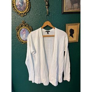 Eileen Fisher Organic Linen And Cotton Cardigan Sweater Sz XS